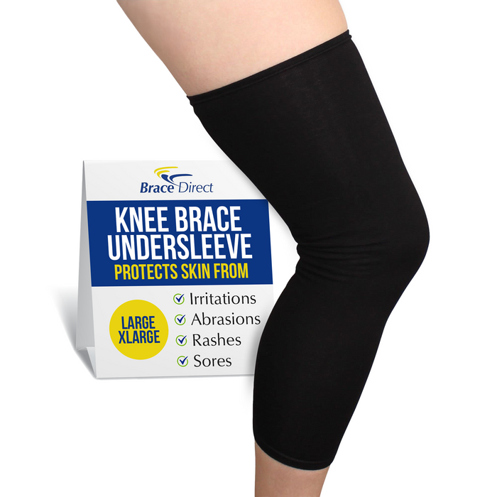 Best Knee Brace Undersleeve | Brace Direct Non-Slip Compression Sleeve | BraceDirect.com