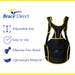 Rigid TLSO Posture Corrector Back Brace – Adjustable Upper & Lower Back Straightener for Kyphosis, Scoliosis, Posture & Spine Alignment by Brace Direct, Standard Size Fits Waist 23-50 in