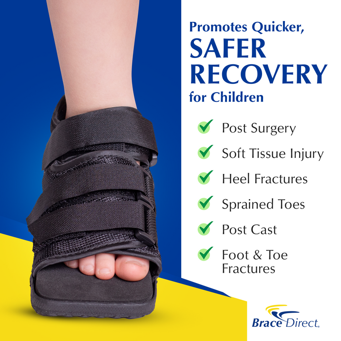 Brace Direct Air Cam Walker Fracture Boot Short – Premium Pneumatic Walking Boot For Foot And Ankle Recovery