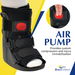 Brace Direct Air Cam Walker Fracture Boot Short – Premium Pneumatic Walking Boot For Foot And Ankle Recovery