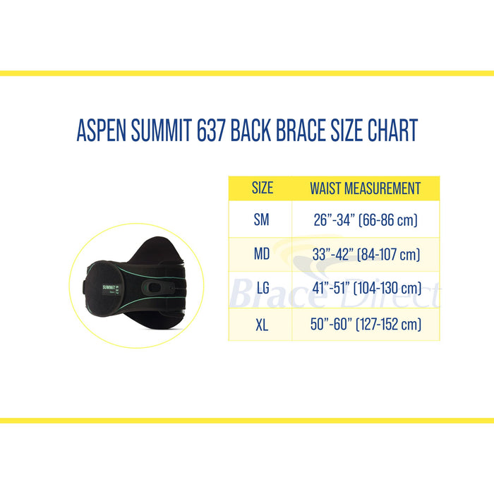 Aspen Summit 637 Back Brace L0637