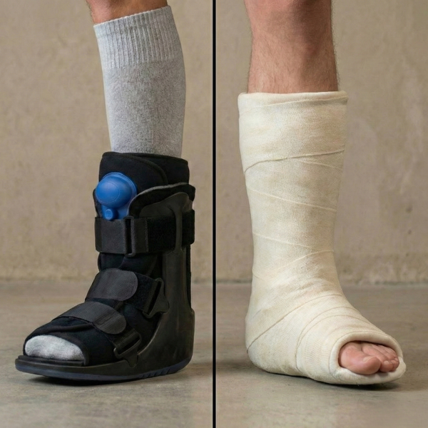 Why Choose a Walking Boot Over a Cast?
