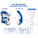 Ossur Occian Jr Back Attachment for Miami Jr P2 Cervical Collar, Pediatric Intuitech Memory Foam Pressure Relief Back Piece (Universal)