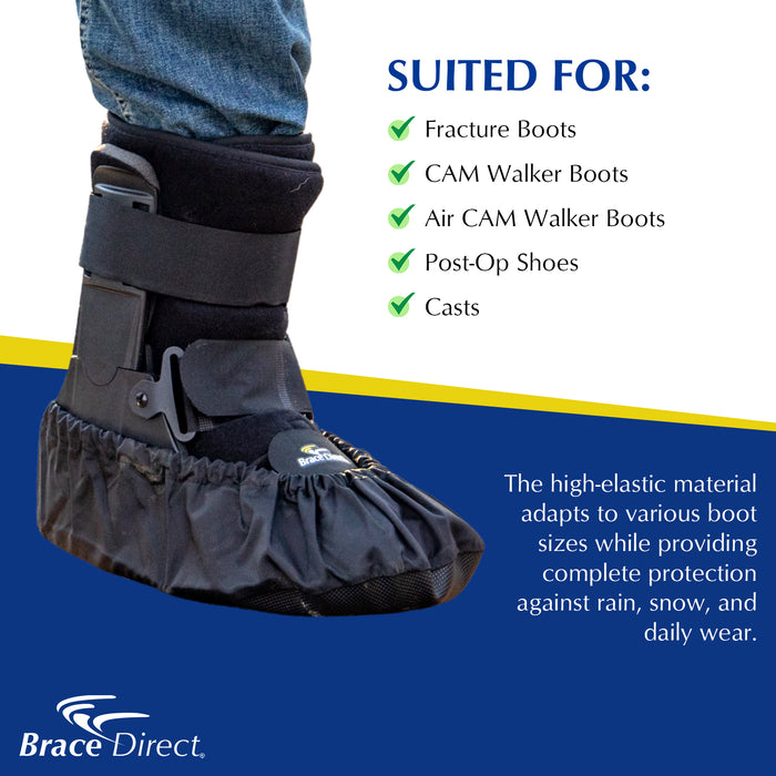 Brace Direct Rain Cover - Weather Protection for Walking Boots & Recovery Shoes