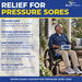 Brace Direct Alternating Pressure Wheelchair Cushion with Air Cell Therapy