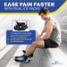 Brace Direct Ankle & Foot Gel Ice Pack - Flexible Cold Therapy for Injury Recovery