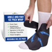 Brace Direct Ankle & Foot Gel Ice Pack - Flexible Cold Therapy for Injury Recovery