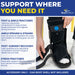 Brace Direct Replacement Boot Liner for Short Air Walker Fracture Boot