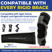 Brace Direct Breathable Mesh Undersleeve for Knee Braces (Brace Not Included)