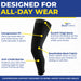 Breathable Mesh Undersleeve for Knee Braces (Brace Not Included)