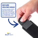 Brace Direct Y Tab Replacement Set for Knee Brace Straps, 4 Pack