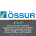 Ossur Unloader Hip Brace Replacement Accessories, Rotation Strap, Trochanter Pad, or Front Closure Kit (Brace not Included)