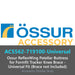 Ossur ReflexWing Patellar Buttress for Formfit Tracker Knee Brace - Universal Fit (Brace not Included)