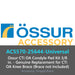 Ossur CTi OA Condyle Pad Kit 3/8 in. - Genuine Replacement for CTi OA Knee Brace (Brace not Included)