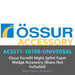 Ossur Formfit Night Splint Foam Wedge Accessory (Brace Not Included)