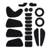 Ossur Rebound Post-Op Knee Accessory Kits, ROM Stop Locks, Straps, and Buckle Pad Kit (Brace Not Included)