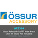 Ossur Rebound Dual ST Knee Brace Liner Kit (Brace Not Included)