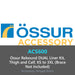 Ossur Rebound DUAL Liner Kit, Thigh and Calf, XS to 3XL (Brace Not Included)