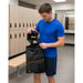 Ossur Knee Brace Storage Bag: Black Mesh Backpack, Brace Not Included