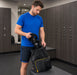 Brace Direct Brace Bag: Mesh Drawstring Backpack for Knee Braces, Front Zip Pocket, One Size, Brace Not Included