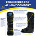 Brace Direct ActiveAir Deluxe Tall Walking Boot – Pneumatic Fracture Support (L4361)