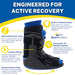 Brace Direct ActivAir Deluxe Short Walking Boot – Pneumatic Air Pump Ankle Immobilization (L4361)