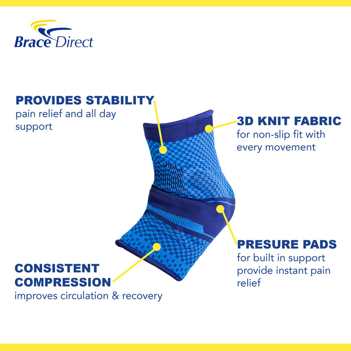 Brace Direct Sport Ankle Compression Support Sleeve