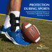 Brace Direct Semi-Rigid Active Ankle Brace for Sports & Recovery - Maximum Ankle Support for Athletes & Injury Recovery
