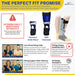 Brace Direct Recovery Ankle Brace L1906 - Professional Support for Arthritis & Post-Op Recovery