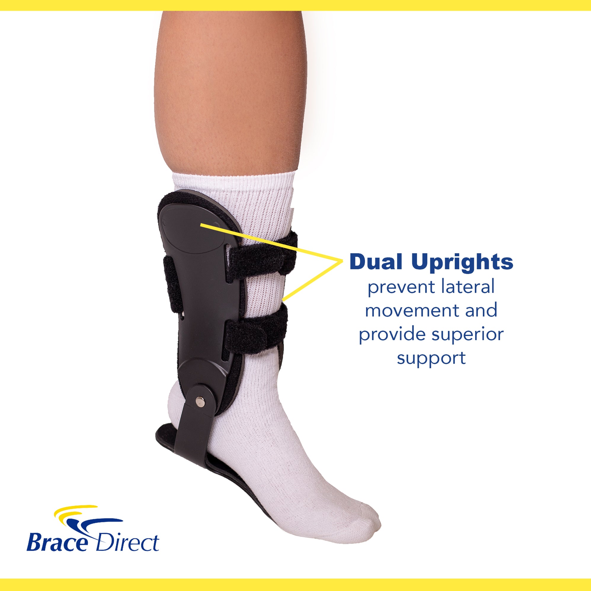Brace Align Semi-Rigid Active Ankle Brace PDAC L1906 - Optimal Support ...