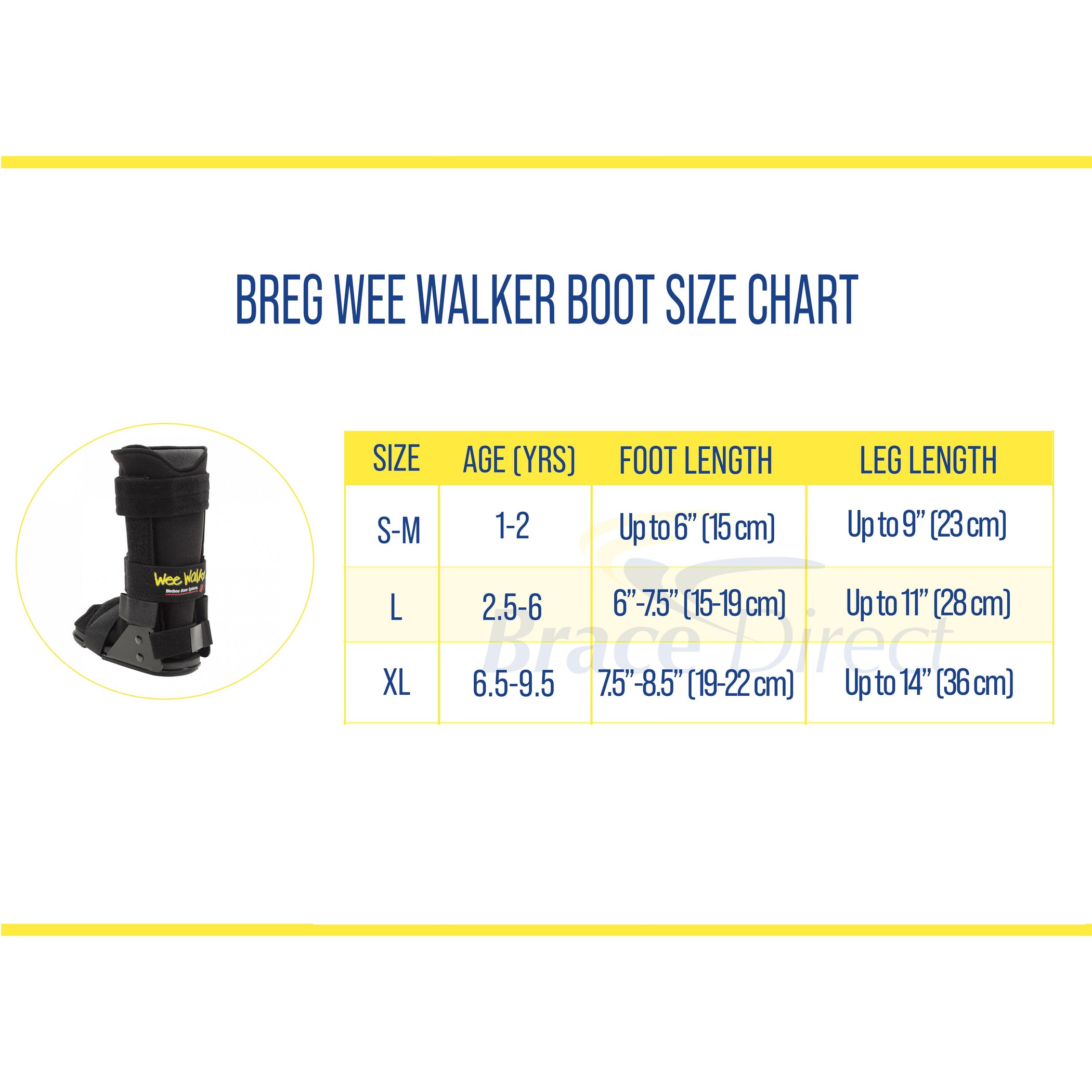 Breg Pediatric Wee Walker Boot Walking Boot & Medical Boot for Kids