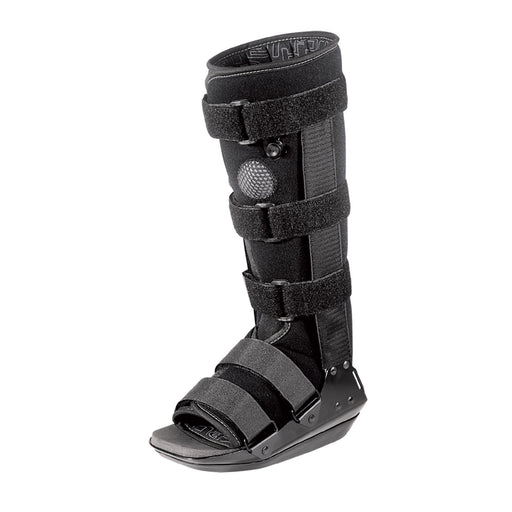 Close-up of the Breg ProGait Plus Walker Boot by Brace Direct, isolated on white.