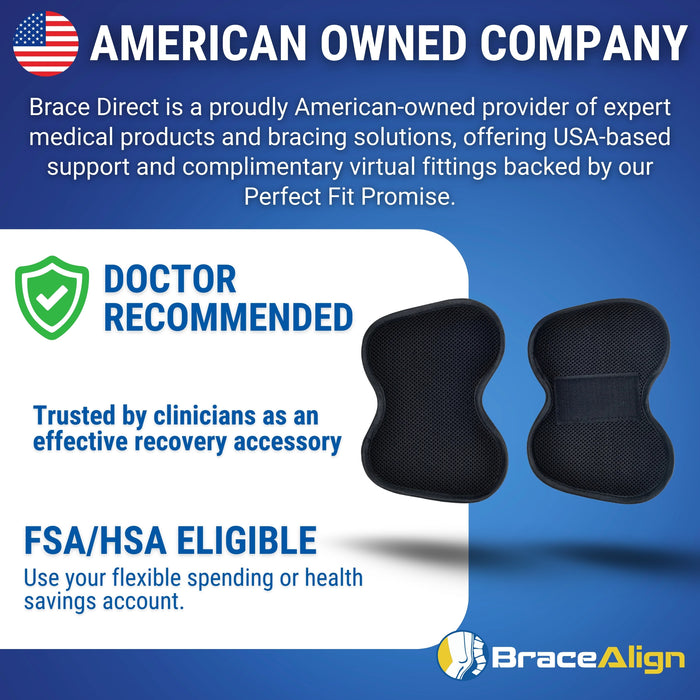Brace Align Core TLSO LSO Side Stays for Back Braces - Adjustable Replacement Side Panels for Added Lateral Support