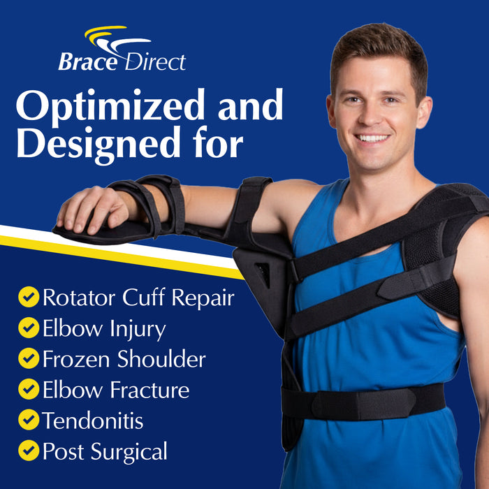 Brace Align Deluxe Shoulder Brace - Professional Rotator Cuff Support & Recovery Brace PDAC L3960