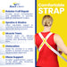 Brace Direct Foam Arm Sling Shoulder Immobilizer - Comfortable Support for Rotator Cuff Recovery