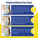 Brace Direct Foam Arm Sling Shoulder Immobilizer - Comfortable Support for Rotator Cuff Recovery