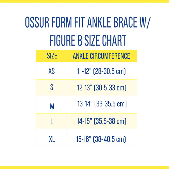 Ossur Form Fit Ankle Brace With Figure 8 Strap