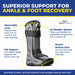 Ossur Rebound Air Walker Tall Boot For Ankle Injuries - Premium Walking Boot With Rocker Bottom