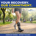 Ossur Rebound Air Walker Tall Boot For Ankle Injuries - Premium Walking Boot With Rocker Bottom