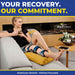 Ossur Rebound Post-Op Knee Brace - Professional Grade ROM Control and Immobilization - L1832 L1833