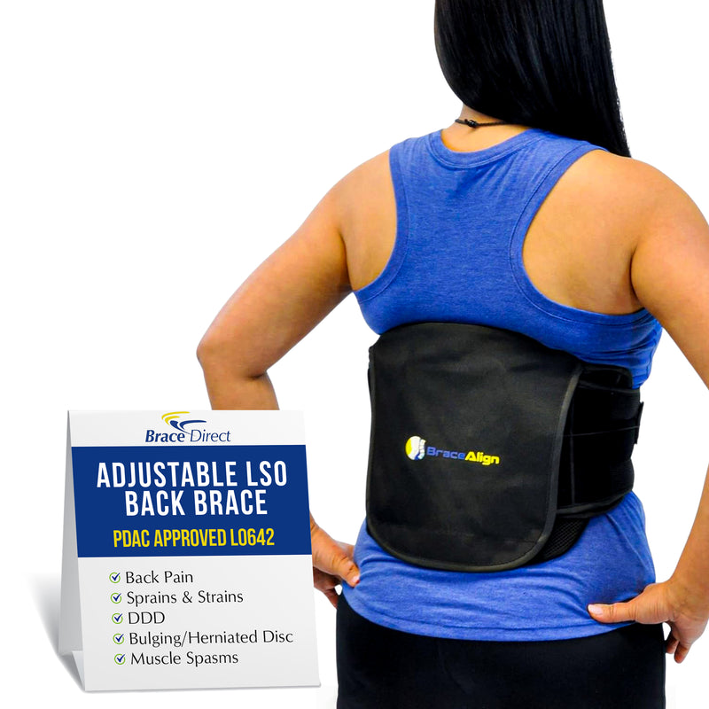 Brace Align Adjustable LSO Back Brace - L0627, L0642