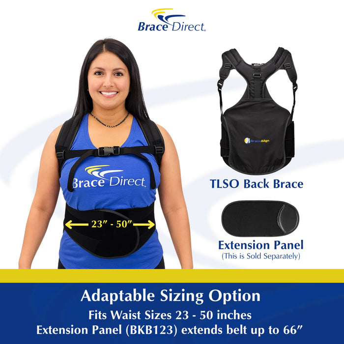 Brace Align Tlso Thoracic Back Support Brace L0456 L0457 - For Posture And Back Pain Relief