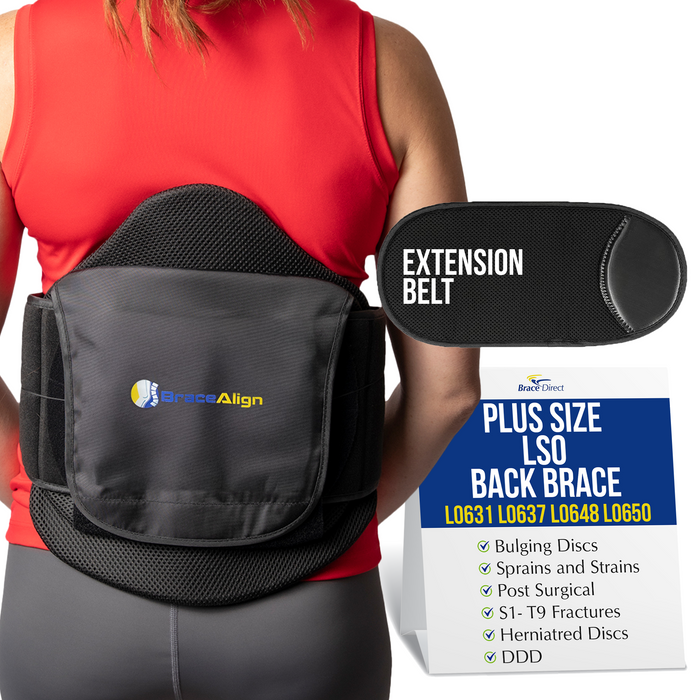 Brace Align Vertebralign Lso Back Brace For Lower Back Pain And Sciatica Relief - L0631 L0637 L0650 L0648