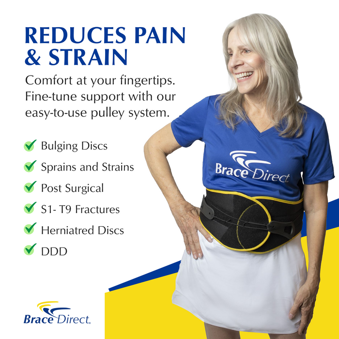 Brace Align Vertebralign Lso Back Brace For Lower Back Pain And Sciatica Relief - L0631 L0637 L0650 L0648