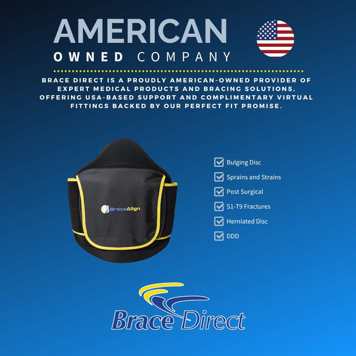 Best LSO Back Brace for Lower Back Pain & Sciatica | Brace Align VertebrAlign | BraceDirect.com