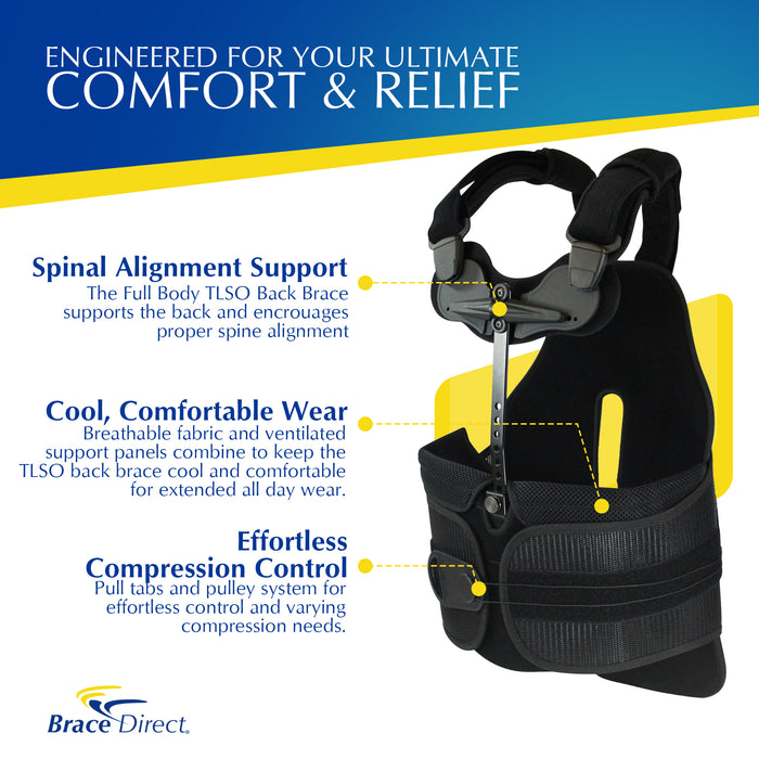 Brace Align Tlso Upper Back Support Brace Pdac L0464