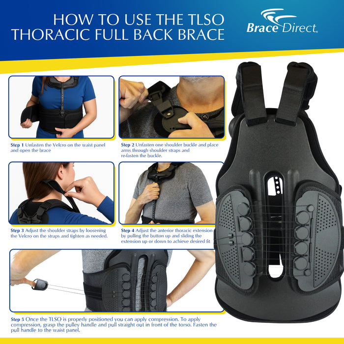 Brace Align Tlso Upper Back Support Brace Pdac L0464