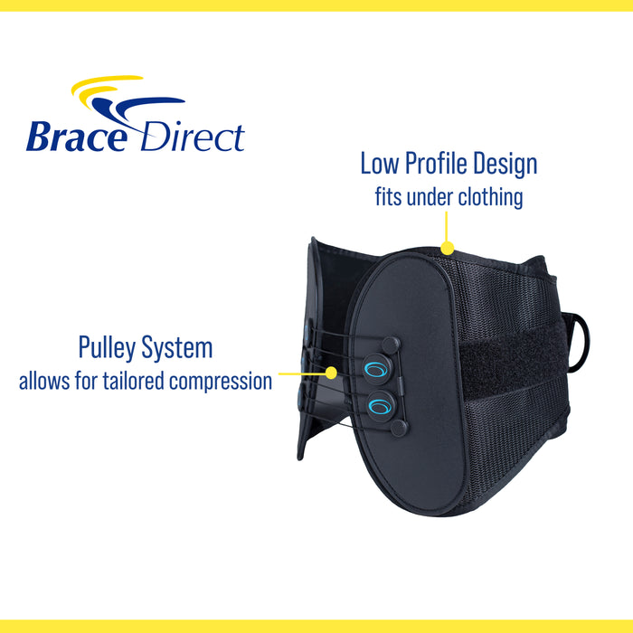 Brace Direct Low Profile Lumbar Back Support Brace