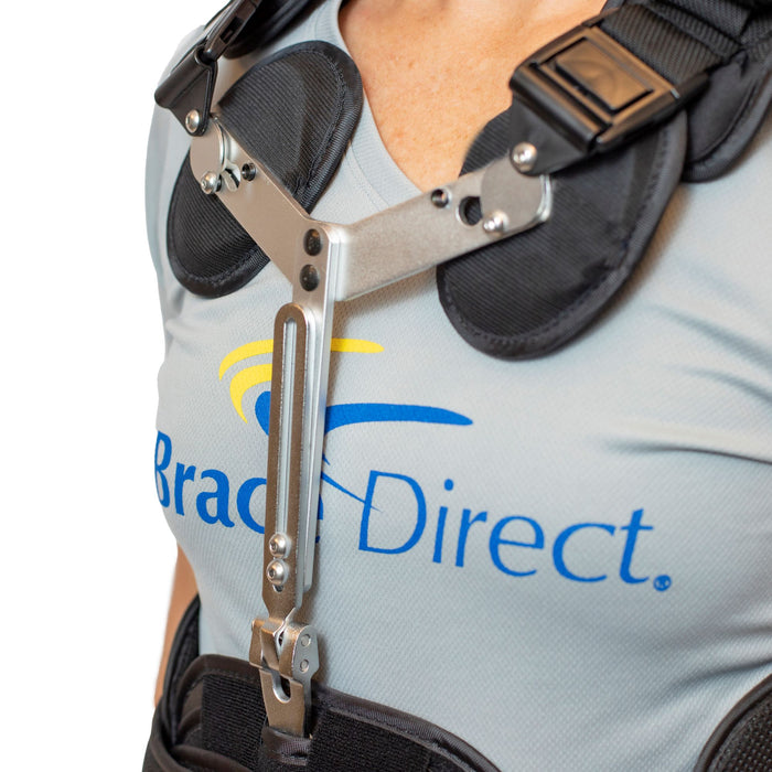 Front detail view of the Brace Align TLSO Thoracic back support brace.