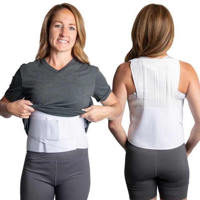 Brace Direct Soft TLSO Back Brace - Discreet Full Back Support and Posture  Correction